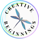 Creative Beginnings Logo, Dragonfly